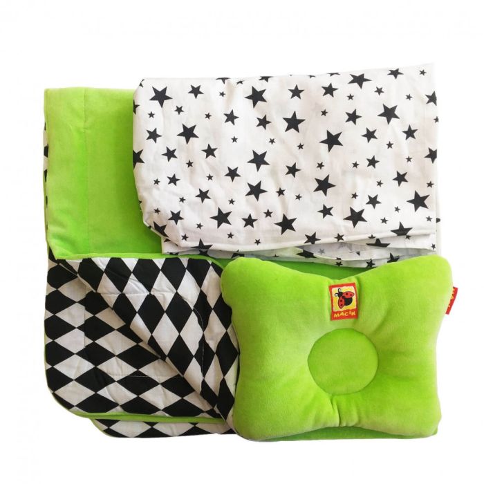 Детский постельный комплект Bed Set Newborn МС 110512-08 подушка + одеяло + простыня