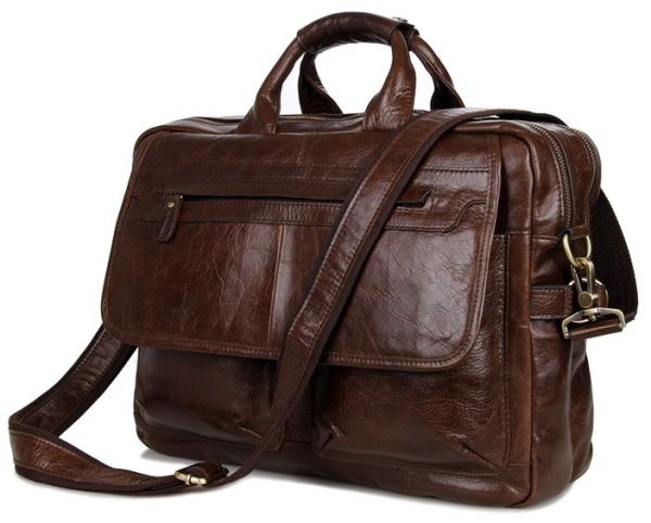 Сумка мужская Vintage 14244 для ноутбука Коричневая Сумка мужская Vintage 14244 для ноутбука Коричневая