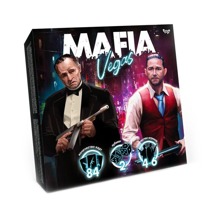 Настольная игра "MAFIA. Vegas" MAF-02-01U укр