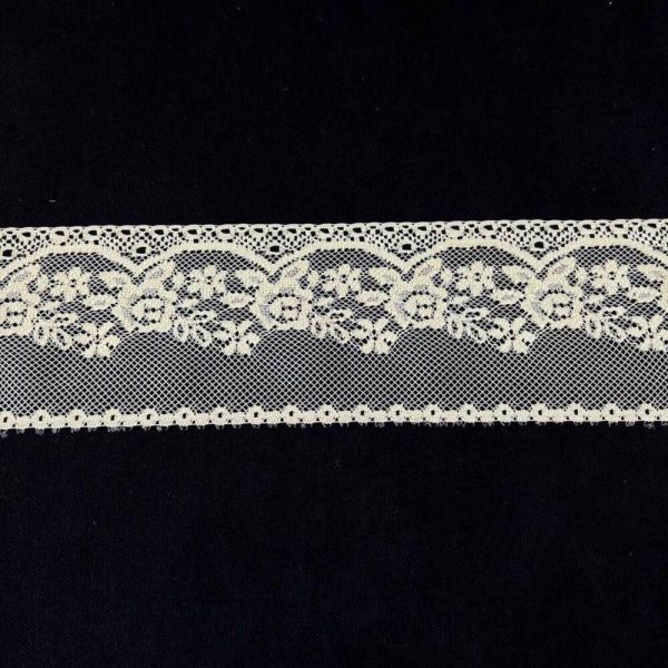 Мереживо білизняне 9 см молочне
