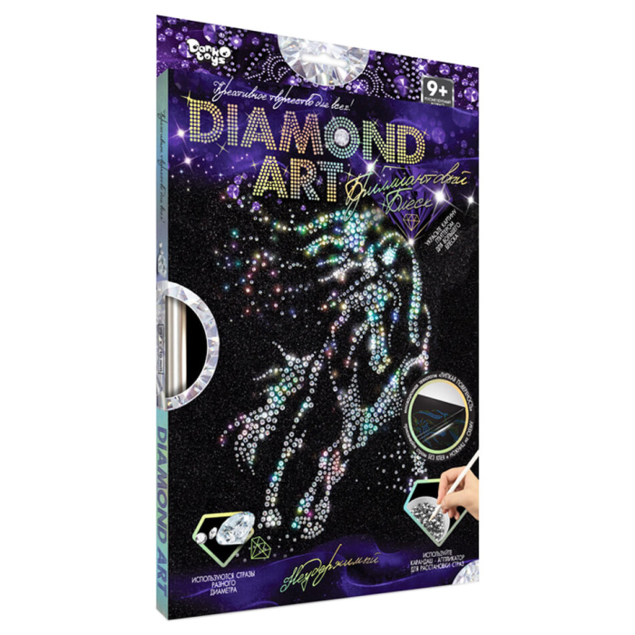 Комплект креативного творчества DAR-01 "DIAMOND ART" (Неудержимый)