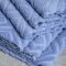 Рушник махровий бавовна Луїза TM IDEIA 70х140 см блакитний