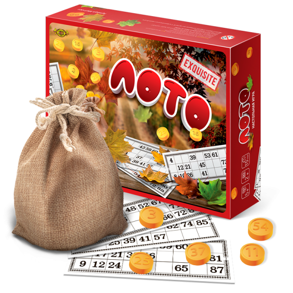 Настольная игра "Лото EXQUISITE" MKL1001