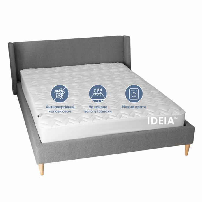 Наматрацник Lux Elite з бортом ТМ IDEIA щіл. 250 гр/м2 80х190х25 см