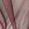 Тканина тюль сітка однотонний Соти V-313 вишня