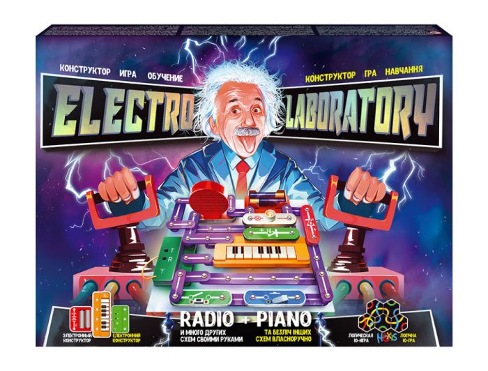 Электронный конструктор "Electro Laboratory. Radio+Piano" Danko Toys ELab-01-03 (Radio+Piano)