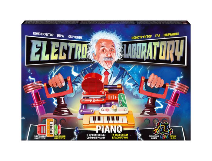 Электронный конструктор "Electro Laboratory. Radio+Piano" Danko Toys ELab-01-03 (Piano)