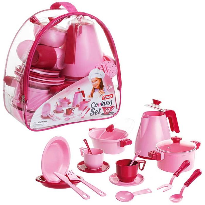 Игровой набор посуды Cooking Set Юника 71764, 39 предметов