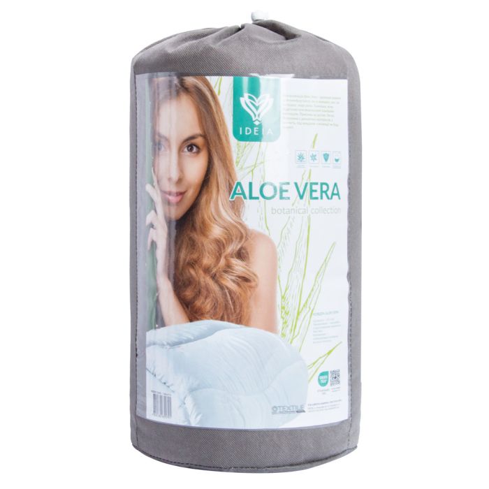 Ковдра Aloe Vera літня з просоченням тканини екстрактом Алое Вера TM IDEIA 200х220 см