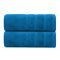 Рушник махровий Косичка 50х100 см т/синій