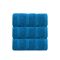 Рушник серветка махровий 30х50 Косичка т/синій