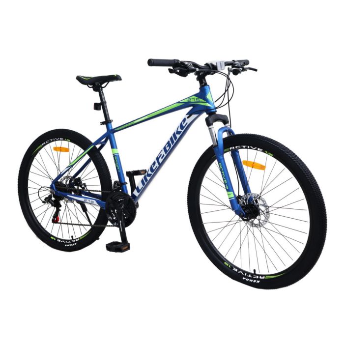 Велосипед взрослый 2-х колёсный 27,5" A212701 LIKE2BIKE Active 1.0, синий матовый