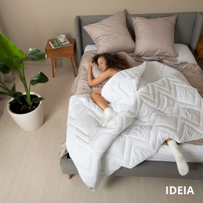 Ковдра NORDIC COMFORT всесезонна ТМ IDEIA 140х210 см біла