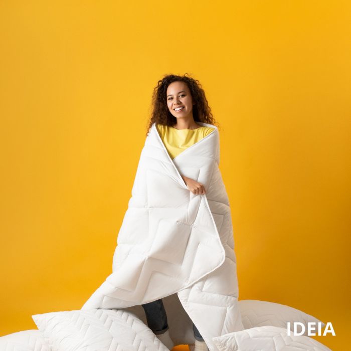 Ковдра NORDIC COMFORT всесезонна ТМ IDEIA 175х210 см біла