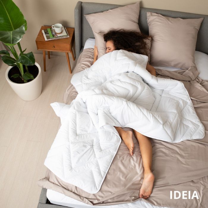 Ковдра NORDIC COMFORT літня ТМ IDEIA 140х210 см біла