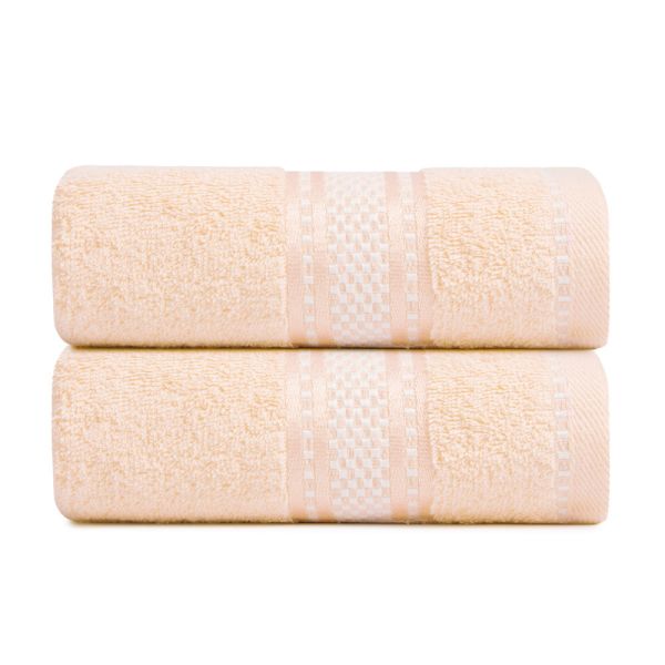 Рушник махровий бавовна Софія TM IDEIA 50х85 см крем