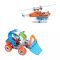Конструктор детский Build&Play "Бульдозер + Вертолет" HANYE J-101B, 117 элемента