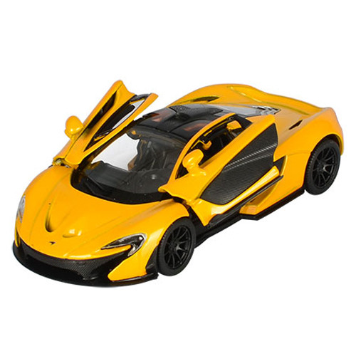 Детская модель машинки McLaren P1 Kinsmart KT5393W инерционная, 1:36 (Yellow)