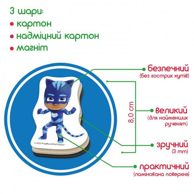 Набор магнитов "Герои в масках. Мир героев" Magdum МЕ 5031-31