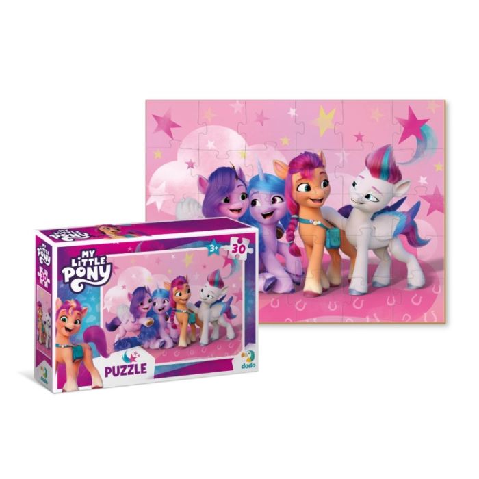 Детские Пазлы My Little Pony "Новые подружки" DoDo 200307 30 элементов