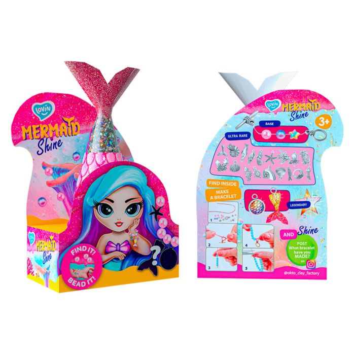 Игрушка-антистресс 250 мл Mermaid Shine Pink TM Lovin 80130