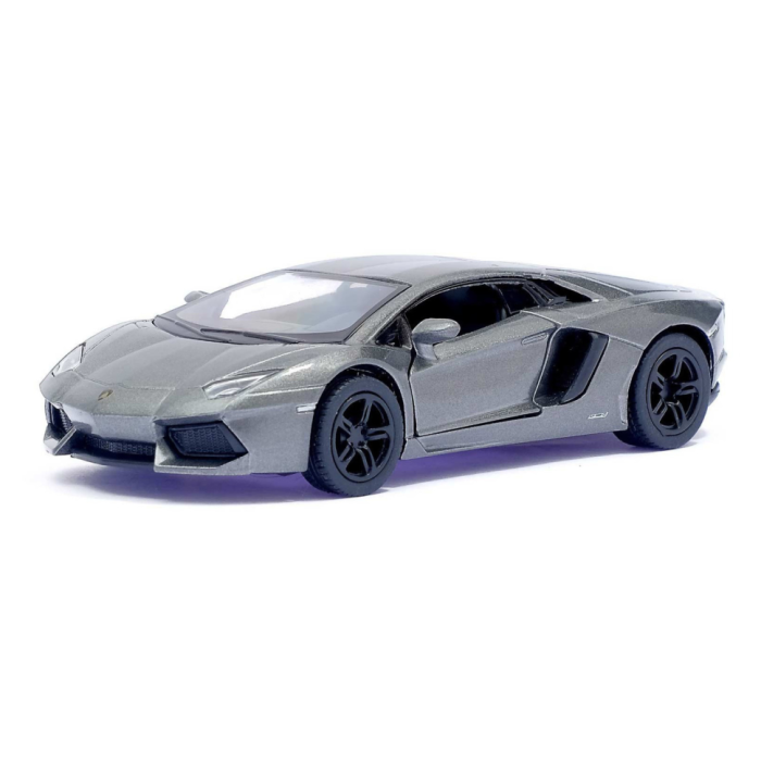 Автомодель легковая LAMBORGHINI AVENTADOR LP 700-4, 5'' KT5355W, 1:38 (Серый)