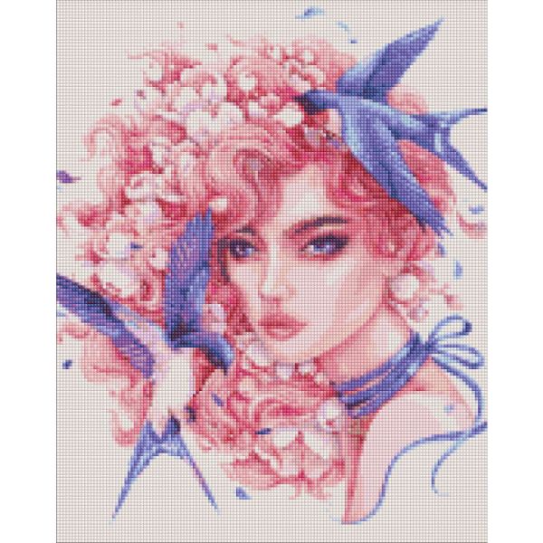 Алмазная мозаика "Мелодичная" Идейка AMO7264 40х50 см