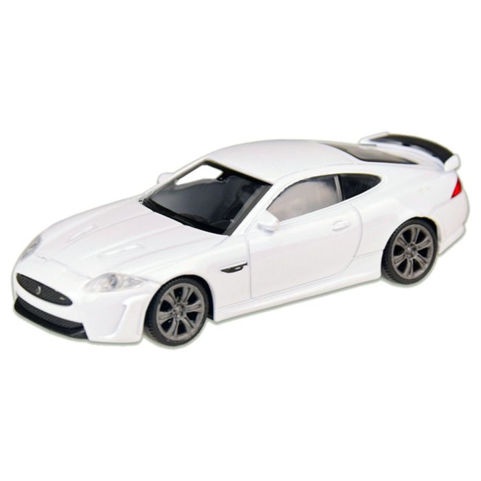 Машина металлическая JAGUAR XKR-S "WELLY" 44045CW масштаб 1:43 (Белый)