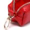 Кожаная женская ключница Shvigel 16537 Красный