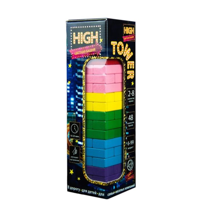 Развлекательная игра "High Tower"Дженга Strateg 30960 рус