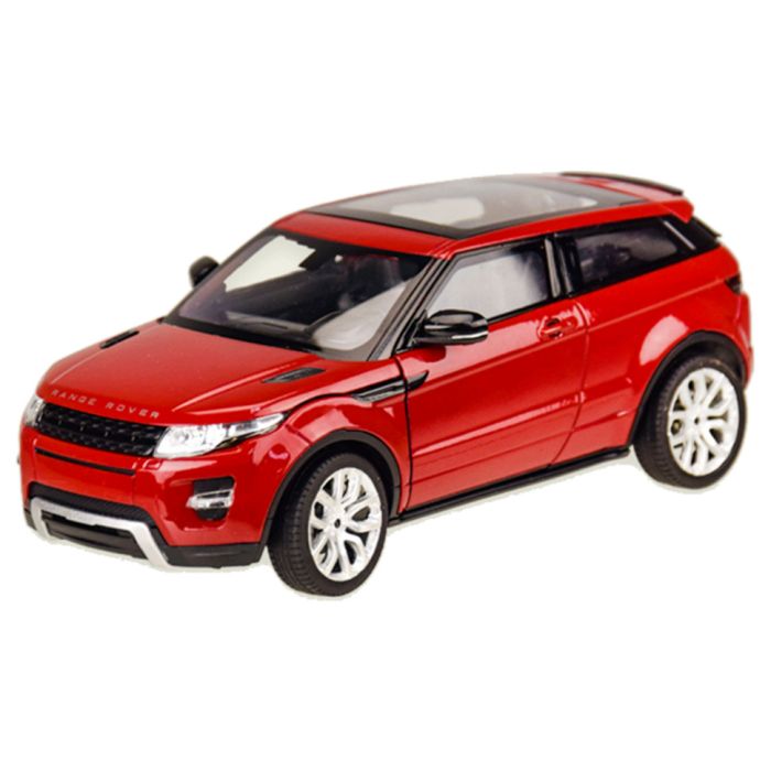 Машина металлическая RANGE ROVER EVOQUE WELLY 24021W 1:24  (Красный)