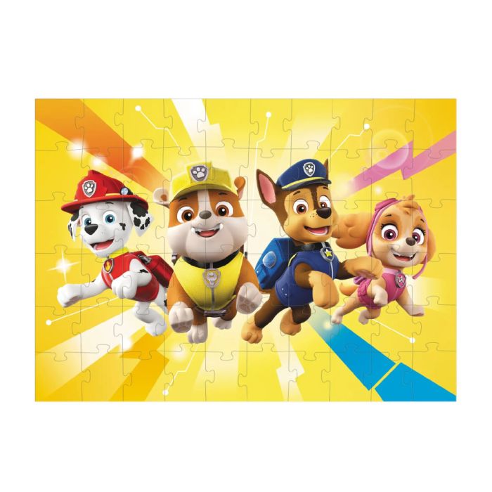 Детские Пазлы Paw Patrol "Отчаянная четверка" DoDo 200164 60 элементов, с фигуркой