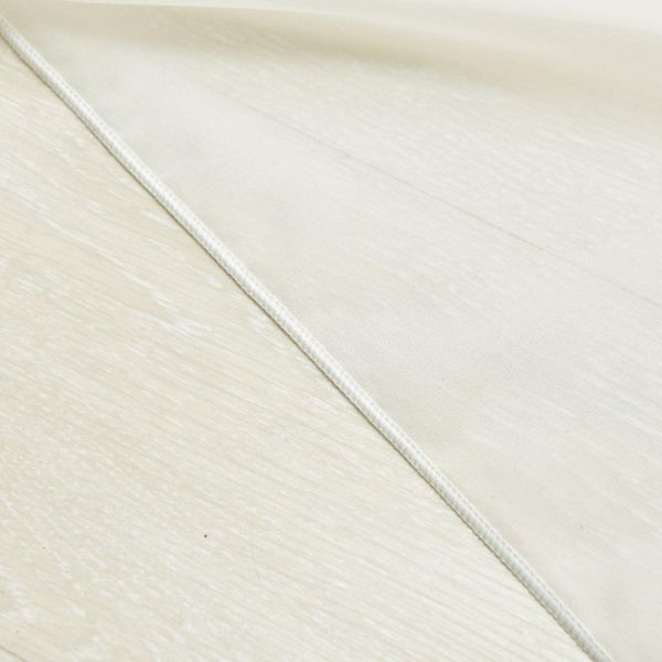 Тканина тюль органза шовк однотонний Ізольда V-25296 молоко