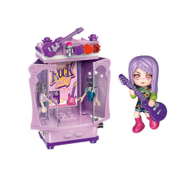 Конструктор Bambi 34012-1/8 фигурка, аксессуары (Музыкант)