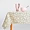 Скатертина з водовідштовхувальним просоченням IDEIA 140х170 см бавовна візерунок беж V-030