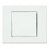 Выключатель Horoz 1-клавишный белый OVIVO GRANO