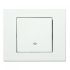 Выключатель Horoz реверсивный белый OVIVO GRANO