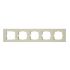 Рамка Horoz 5-на кремовая OVIVO GRANO