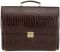 Портфель деловой SHVIGEL 00363 из натуральной кожи Коричневый