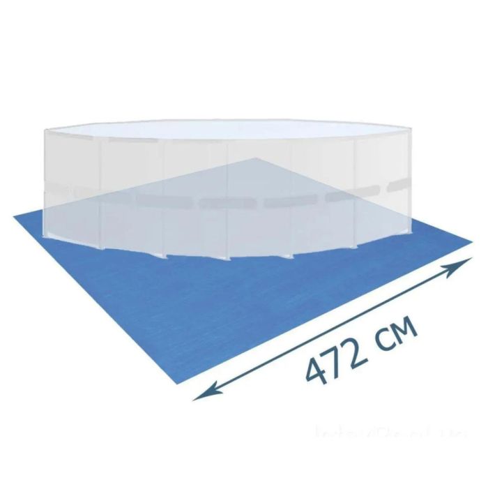 Подстилка 28048 для бассейнов 244/305/366/457см, размер 472-472см