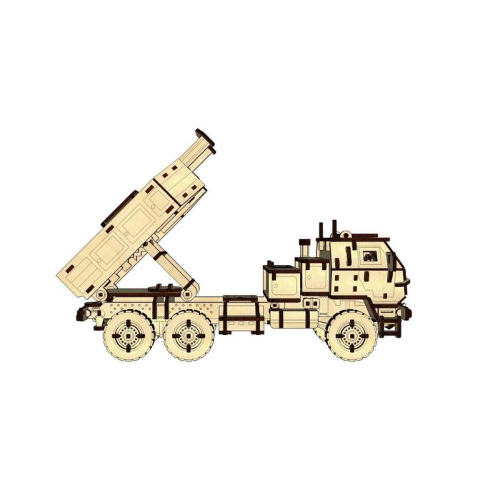 Деревянный конструктор "HIMARS" Pazly UPZ-004 308 деталей