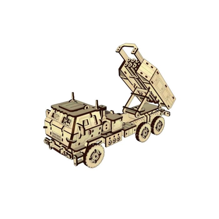 Деревянный конструктор "HIMARS" Pazly UPZ-004 308 деталей