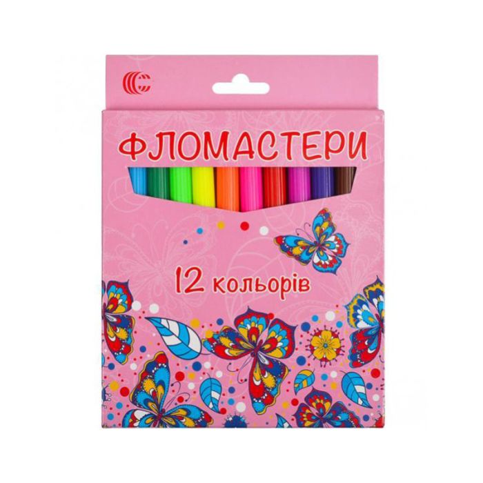 Детские Фломастеры "Картон" COLOR-IT 950-12 12 цветов