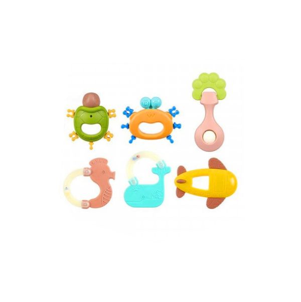 Набор детских погремушек  MY040 6 шт