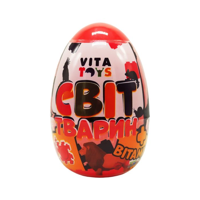 Конструктор в яйце "Мир Животных"  Vita Toys VTK 0069 100 деталей