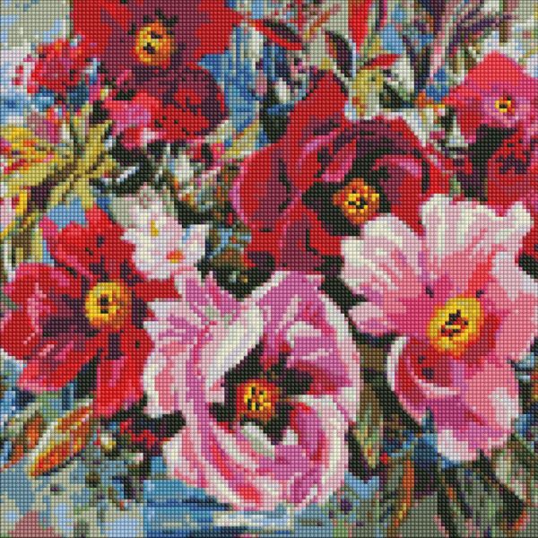 Алмазная мозаика "Весенняя красота" Идейка AMO7540 40х40 см