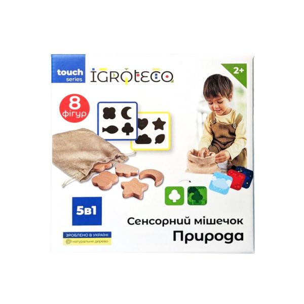 Сенсорный мешочек "Природа" Igroteco 900590 дерево Сенсорный мешочек "Природа" Igroteco 900590 дерево