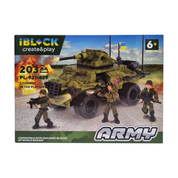 Конструктор Армия IBLOCK PL-921-429, 4 вида (Вид 2)