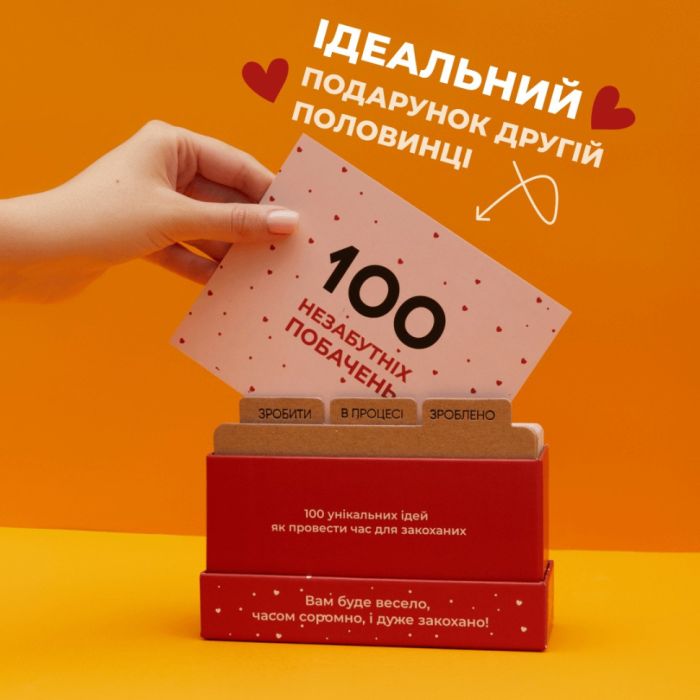 Игра настольная 100 незабываемых свиданий MemoGames 0008MG для пар