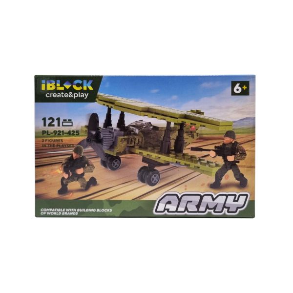 Конструктор детский Армия IBLOCK PL-921-425, 4 вида (Вид 3)